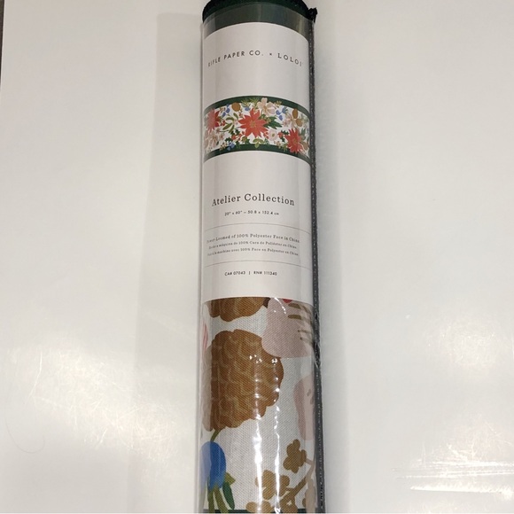 Rifle Paper Co. Runner Rug - Picture 3 of 6